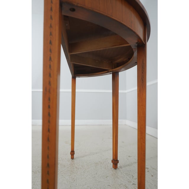 Pair of Adams Style Demilune Console Tables For Sale - Image 13 of 13