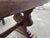 French French Vintage Solid Oak Monastery Table For Sale - Image 3 of 12