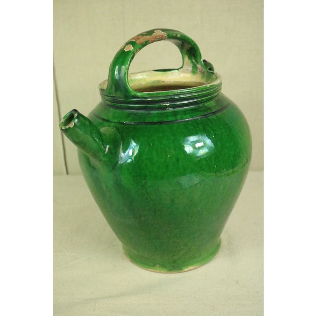 French Late 19th Century French Water Jug From Provence For Sale - Image 3 of 7