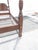 Brown Carved Mahogany King Size Poster Bed 6444 For Sale - Image 8 of 18