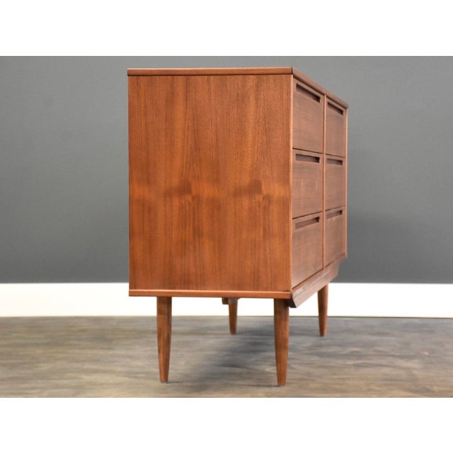 Mid-Century Modern 1960s Nils Jonsson Danish Modern Teak Dresser For Sale - Image 3 of 9