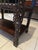 Late 19th Century Antique Chinese Black Lacquer & Mother-of-Pearl Marble Top Tiered Table Late 19th Century | Qing Dynasty Influence For Sale - Image 5 of 12