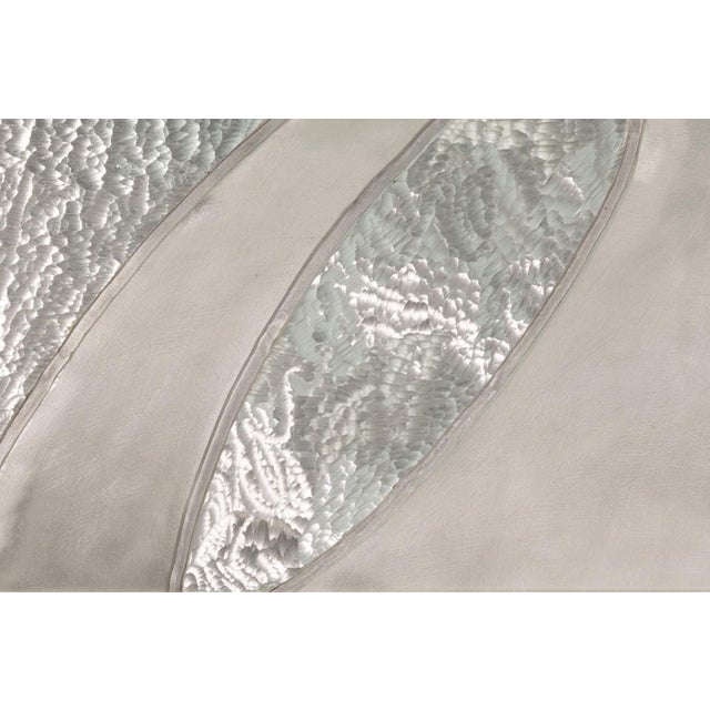 Greg Clark – Silver Swirls, Mid-Century Modern Wall Sculpture Mixed-Metal Art For Sale In Detroit - Image 6 of 7