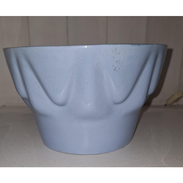 Art Deco Trough in Light Blue Ceramic from Wächtersbach, 1930s For Sale - Image 3 of 5