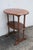 Early 1900s Solid Wood 2 Tiers Oval Side End Accent Table For Sale - Image 12 of 12
