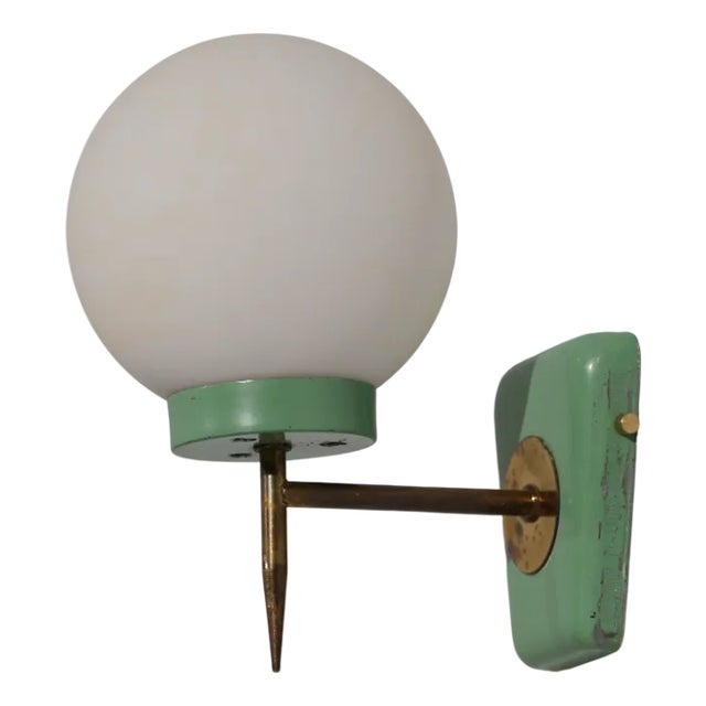 Mid-Century Modern Italian Wall Sconce, 1950s For Sale