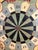 Green Vintage Folk Art Carnival Target Sign For Sale - Image 8 of 12