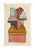 Hand-Knotted Wool Rug by Azele Studio For Sale