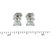 Late 20th Century Tiffany & Co. Tiffany & Co. Victoria Diamond Earrings 0.92 Carat Platinum Stud Earrings For Sale - Image 5 of 7