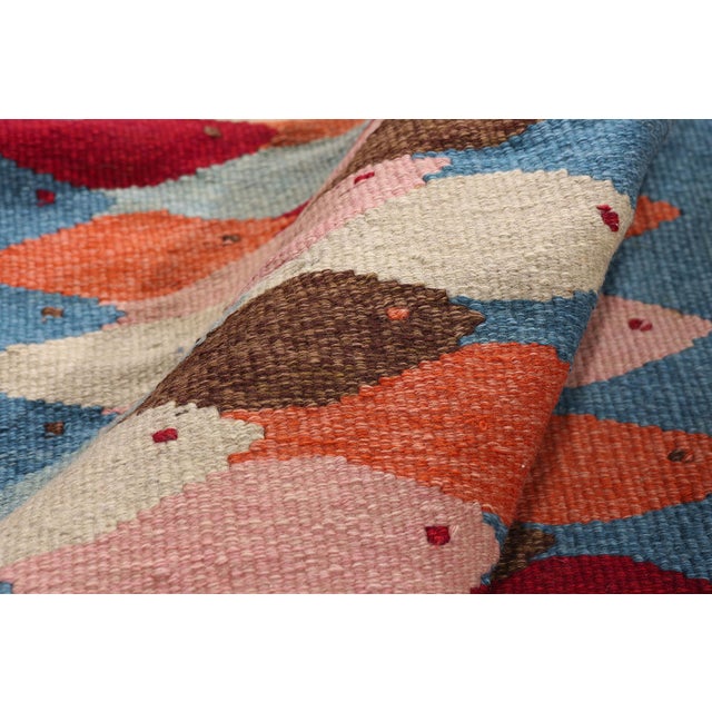 Vintage Swedish Fish Rollakan Rug, 03'00 X 04'09 For Sale In Dallas - Image 6 of 10