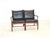 Colonial Leather Sofa by Ole Wanscher for Poul Jeppesens Møbelfabrik For Sale - Image 15 of 15