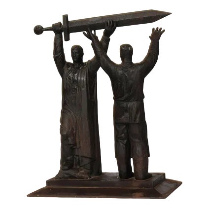 Kasli Cast Iron Figure For Sale