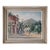 Saul Kovner 1940s Oil Painting Los Angeles Cityscape Hollywood Hills Wpa For Sale