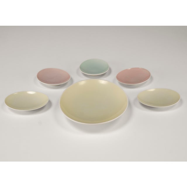 6 piece serving set designed by the renowned German ceramic artist Hubert Griemert for the traditional manufacturer...