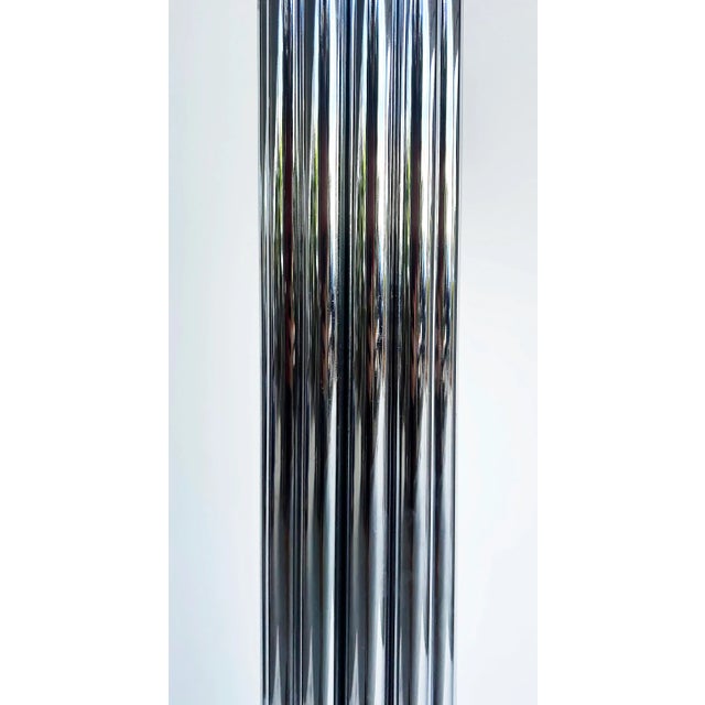 Mid 20th Century Mid-Century Modern George Kovacs Chrome Floor Lamp For Sale - Image 9 of 12