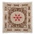 Bukhara Suzani Textile Wall Art 4' X 4'3'' For Sale