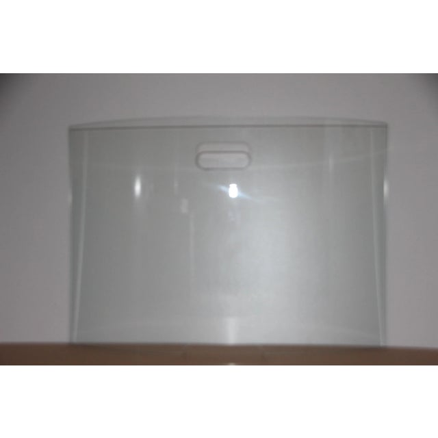Contemporary Glass Fireplace Screen, 1990s For Sale - Image 3 of 12