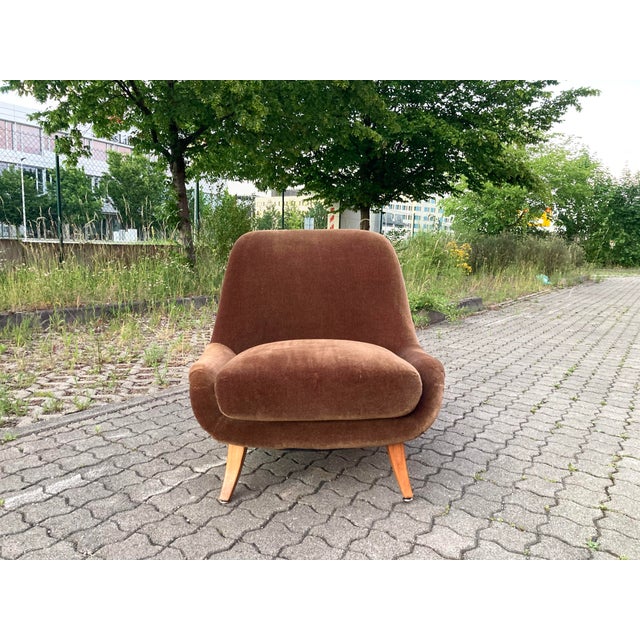 1960s Organic Lounge Chair by Gustav Bergmann, Germany, 1950s For Sale - Image 5 of 18