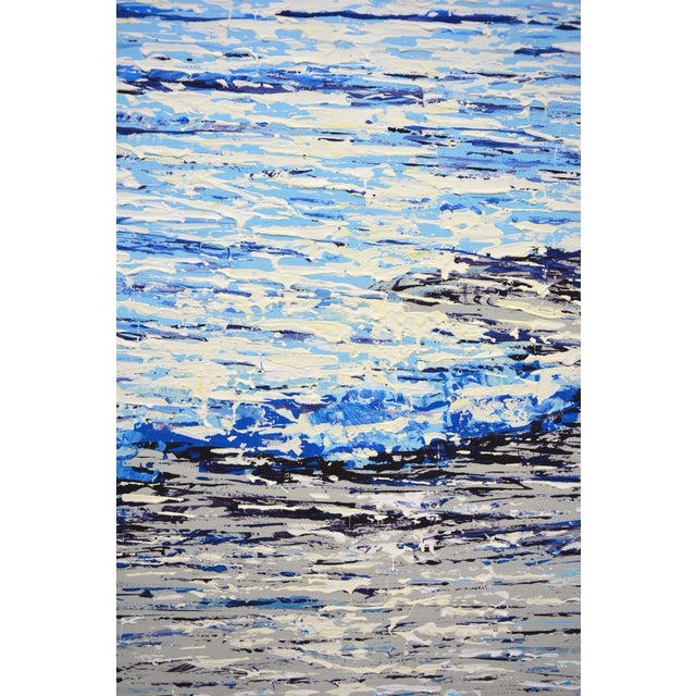 Ocean Blue. Glare 6. Original Contemporary Painting by Iryna Kastsova For Sale - Image 6 of 11
