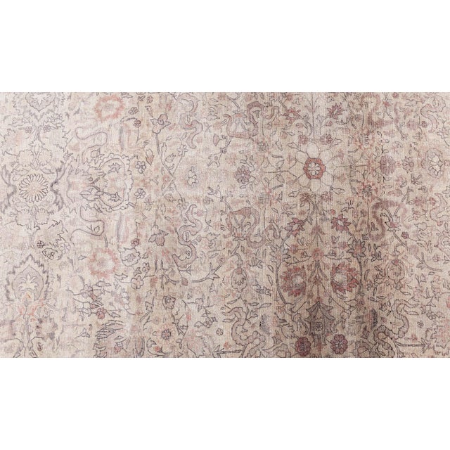 Antique Turkish Hereke Rug For Sale - Image 4 of 9