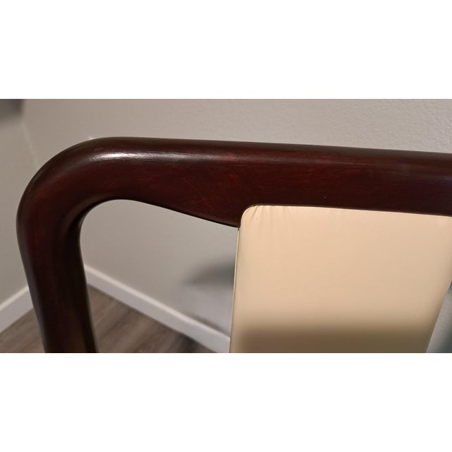 Mid 20th Century Authentic Danish Modern Boltinge Dining Chairs – Set of 4 (1 Captain & 3 Side) – Made in Denmark – Restored For Sale - Image 5 of 10