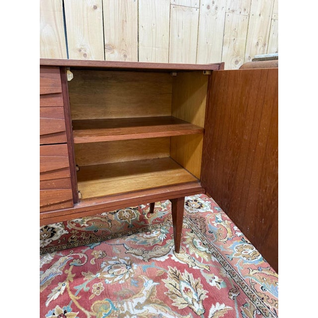 Scandinavian Sideboard in Teak For Sale - Image 6 of 10