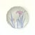 Mid-Century Modern Mid 20th Century Printemps Pink and Purple Iris Octagonal Side Plates - Set of 4 For Sale - Image 3 of 6