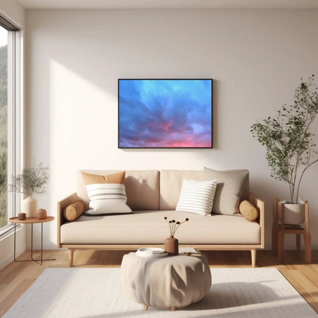 Contemporary Abstract Clouds Fine Art Photographic Print For Sale - Image 3 of 8