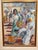 A magnificent, original 1946 mid-century oil painting by listed South African artist Peter Percival William Lamb...
