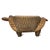 Vintage Burkina Faso Turtle Seat Bench For Sale - Image 4 of 9