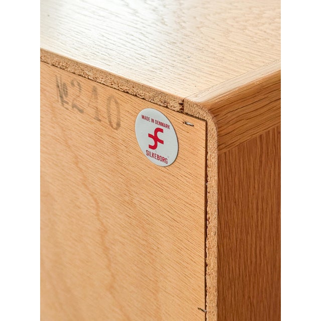 Model 240 Sideboard in Oak Wood by Johannes Andersen for Silkeborg Møbelfabrik, Denmark, 1960s For Sale - Image 15 of 16