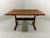 Beautiful sturdy rectangular dining table, Denmark. Thick solid teak wood with a warm patina. The tabletop is made from...