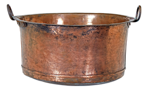 Large 19th Century Copper Cooking Vessel, 1890s