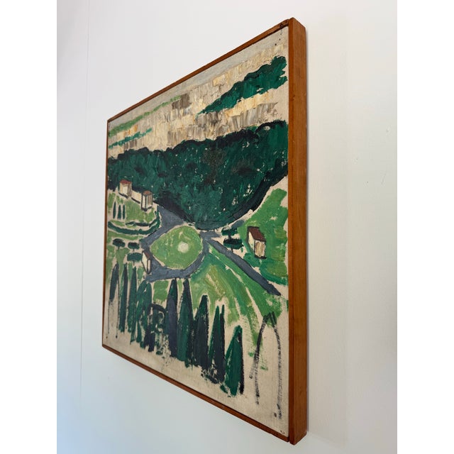 Mid-Century Modern Midcentury Austrian Landscape For Sale - Image 3 of 7
