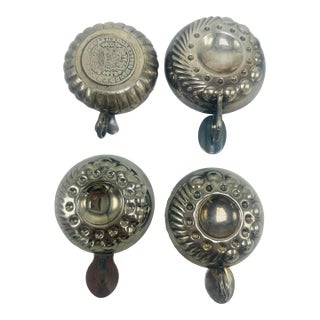 Set of Four French Tastevins For Sale