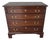 (B) Henkel Harris Mahogany Bracket Foot 4 Drawer Bachelor Chest For Sale