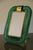 Emerald Twisted Murano Glass and Brass Picture Frame For Sale - Image 11 of 13