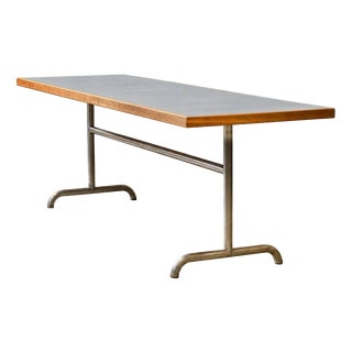 Vintage Table by Horgen Glarus for the Swiss Barracks, 1950s For Sale
