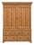 Antique Pine Cabinet W/ 5-Drawers For Sale