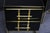 Wood Pair Nightstands in Wood , Black Color 1950s Style For Sale - Image 7 of 10
