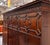 Jacobean Antique English Oak Jacobean Style Triple Door Compactum Armoire, Uk Import c.1890 For Sale - Image 3 of 15