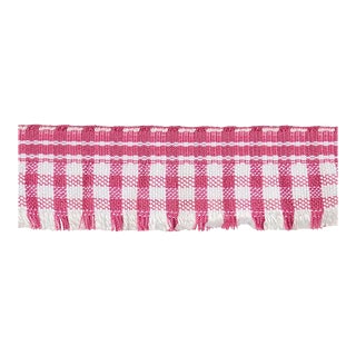 Sample - Schumacher Rosaly Tape in Pink For Sale