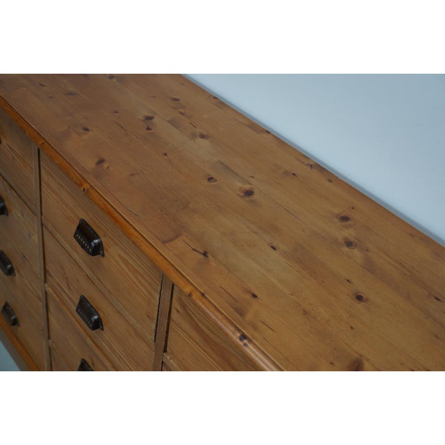 German Pine Apothecary Cabinet, 1930s For Sale - Image 12 of 18