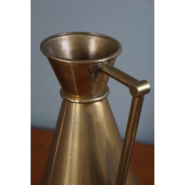 Antique Brass Can from Jones & Willis For Sale - Image 4 of 6