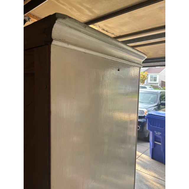 Antique European Glass-Front Armoire (Over 100 Years Old) For Sale - Image 10 of 14
