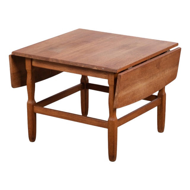 Square Oak Coffee Table by Henning Kjærnulf, Denmark, 1960 For Sale