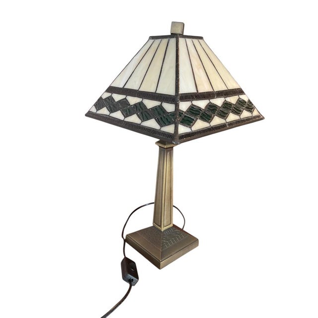 Vintage Art Deco Style Table Lamp, 1980 For Sale - Image 6 of 6
