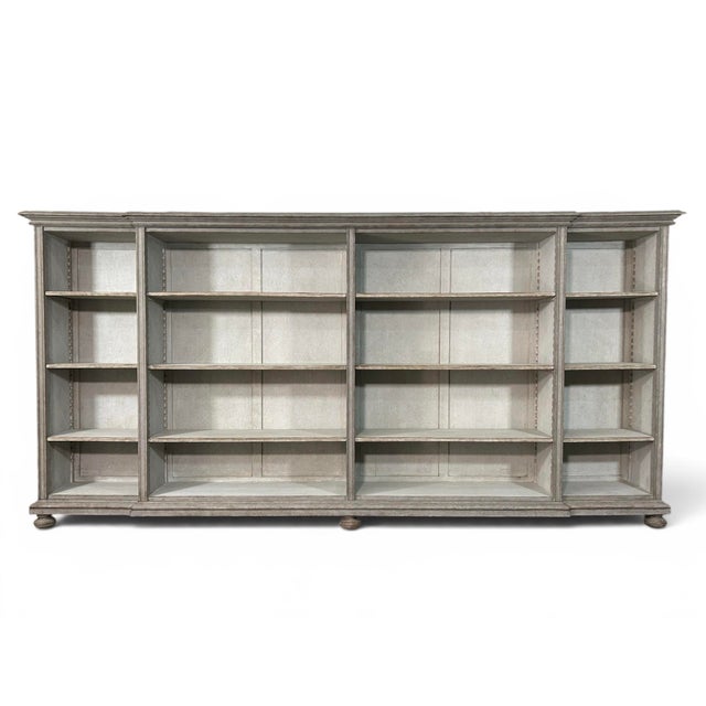 Antique Swedish Open Bookcase, 1890s For Sale - Image 10 of 10