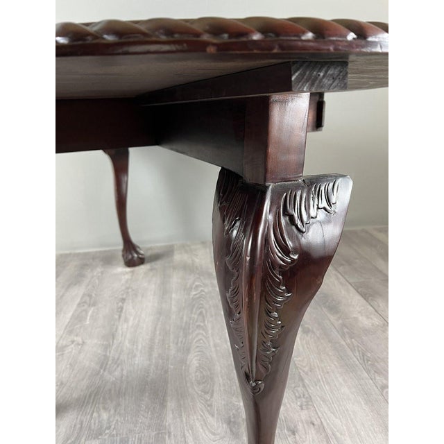 20th Century Mahogany Drop-Leaf Table For Sale - Image 10 of 12