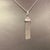 Diamond Tassel Pendant Chain Necklace 18k Gold 0.15 TCW Certified For Sale In New York - Image 6 of 10